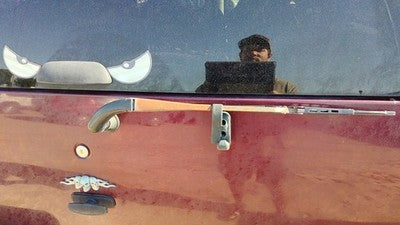 97-02 Ford Expedition Back Glass Wiper Arm Oem Rear Window Blade Liftgate Hatch
