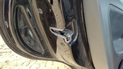 1998-2002 Mercedes Ml320 Driver Left Rear Door Latch With Rods/Cables Oem Back