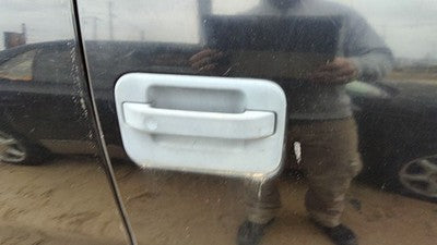 2004-2013 Ford F150 Passenger Right Front Outside Door Handle Oem Black Ua