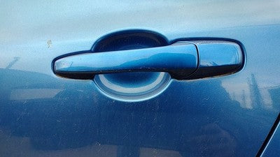 2004-2009 Mazda 3 Driver Left Rear Outside Door Handle Oem Back 27B Winning Blue