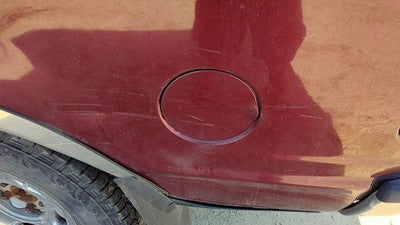 1997-2017 Ford Expedition Fuel Tank Door With Hinge Gas Lid Oem Filler Maroon Jl