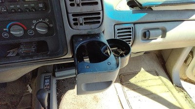 95-96 Chevy Silverado 1500 Slide Out Dash Mounted Cup Holder Assembly Oem Gray