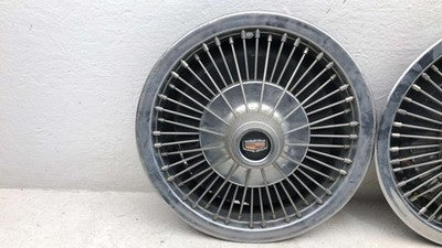 1970-1973 Mercury Cougar Hub Cap Wheel Cover Oem 14 Inch Wire Spoke Set Of 3