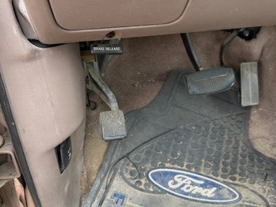 92-97 Ford F250 Parking Brake Pedal Assembly Oem Complete Emergency Unit