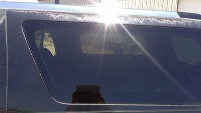 2007-14 Yukon Xl Denali Driver Left Rear Quarter Glass Back Side Window Oem