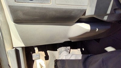 08-10 Grand Caravan Lower Dash Under Column Knee Bolster Trim Panel Gray Ds