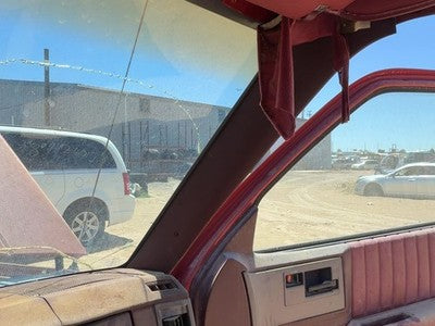 90 Chevy S10 Pickup Passenger Right A Pillar Trim Windshield Post Panel Oem Red
