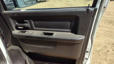 2013-23 Dodge Ram 1500 Passenger Right Front Door Trim Panel With Switches Black