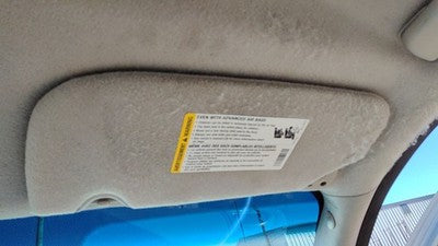 2005-2007 Gmc Envoy Passenger Right Sun Visor Oem Gray 28H 15207770