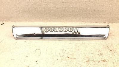1984 Jeep Grand Wagoneer License Plate Trim Chrome Panel Oem Tail Gate Finish