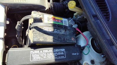 1996-2000 Town & Country Complete Battery Box Mount Tray With Hold Down Oem 3.8l