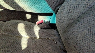 99 Chevy Silverado 1500 Driver Left Front Seat Belt Buckle Receiver Oem Gray 92D