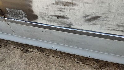 1997-1999 Bmw 540I Passenger Right Front Moulding From Door Oem Trim Strip Black