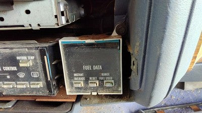 1984 Deville Sedan Fuel Data Control Panel Buttons Oem Switch
