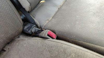 03-05 Ram 2500 Passenger Front Seat Belt Buckle Receiver Regular Cab Taupe L5