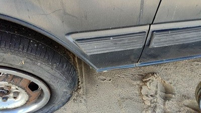 1986 Toyota Camry Driver Left Moulding From Fender Oem Trim Strip Gray
