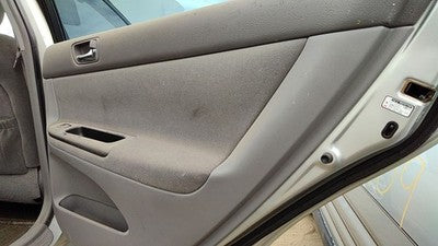 05-06 Camry Passenger Right Rear Door Trim Panel With Switches Back 95 Stone