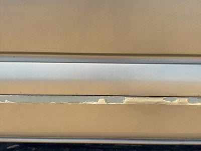 00-04 Suburban Passenger Rear Moulding From Door Back Trim Strip Pewter 11U