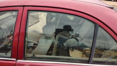 1997-2002 Ford Escort Driver Left Rear Side Window Door Glass Oem Back