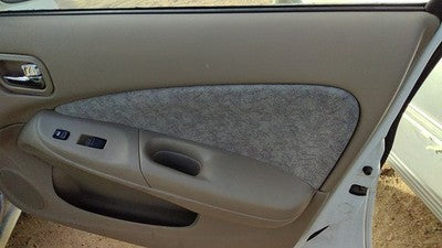 00-03 Nissan Sentra Passenger Right Front Door Trim Panel With Switches Sand H