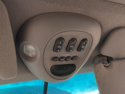 00-02 Expedition Center Overhead Console Oem Dome Light Map Lamp Cubby Gray 12
