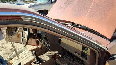 1985 Pontiac Sunbird Passenger Right Chrome Drip Rail Oem 2 Door