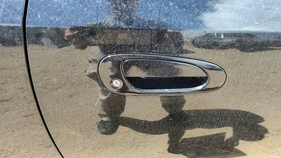 02-05 Civic Hatchback Si Passenger Right Front Outside Door Handle Black Nbp
