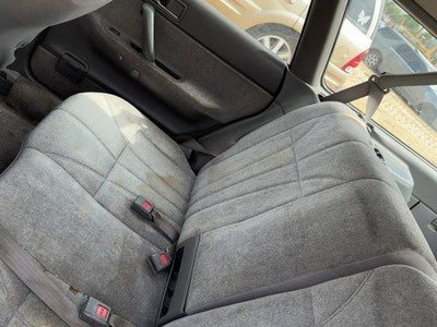 90 Legacy Complete Set Of Rear Seat Belts Retractor Buckle Left Right Back Gray