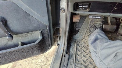 1989 Chevy S10 Pickup Driver Left Lower Kick Trim Panel Oem Dark Gray