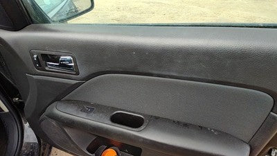 10-12 Fusion Passenger Right Front Door Trim Panel With Switches Charcoal Dw