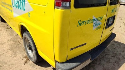 2002 Express Van 2500 Driver Left Rear Moulding On Quarter Panel Oem Yellow