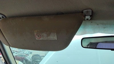 1999 F250 Super Duty Driver Left Sun Visor Oem Gray
