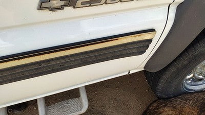 99-02 Silverado 2500 Hd Passenger Right Front Moulding From Door Trim Strip