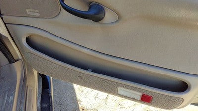 00-02 Ford Expedition Passenger Right Front Door Trim Panel With Switches Tan Fh
