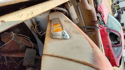 1967-1969 Ford F100 Passenger Right Hood Mounted Marker Light Emblem Badge Oem