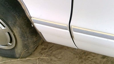 1994 Chevy Caprice Driver Left Moulding From Fender Oem Trim Strip White