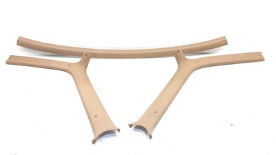 1988 Ford F150 A Pillar Trim Panel Pair Set Left Right Tan Oem