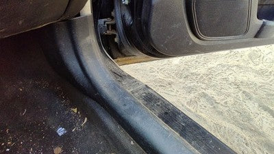 10 Fusion Passenger Right Lower Sill Step Moulding Trim Panel Dw Charcoal Black