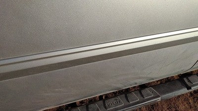 2009 Honda Pilot Driver Left Front Moulding From Door Oem Trim Strip Silver Si