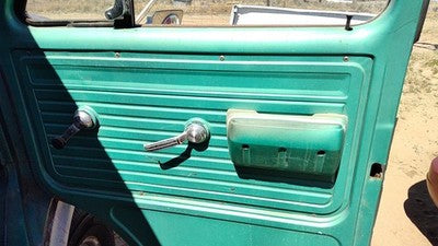1971 Chevy Van G20 Passenger Right Front Door Trim Panel With Armrest