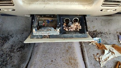 1996 Olds 88 Ash Tray Assembly Oem Slide Out Dash Tan 25639399
