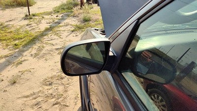 2001-2006 Mazda Tribute Driver Left Side Mirror Door Mounted Oem Gray Cx