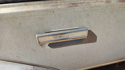 1982 Oldsmobile Firenza Passenger Right Rear Outside Door Handle Oem Back