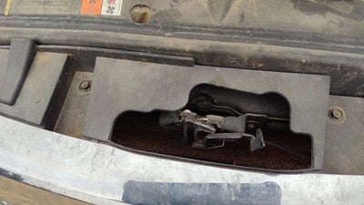 2010-2011 Ford Fusion Hood Latch Assembly With Bracket Oem Ae5Z16138A