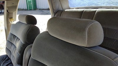 1985 Mercury Grand Marquis Pair Of Front Headrests Oem Left Right Set Seat