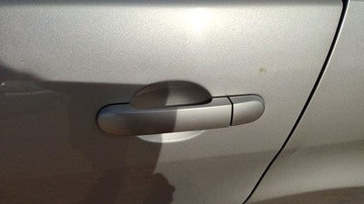 2007-2011 Nissan Versa Driver Left Rear Outside Door Handle Oem Back Silver K23