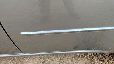 2008 Nissan Sentra Driver Left Rear Moulding From Door Back Trim Strip Gray K36