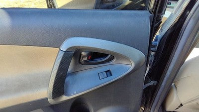 2011 Toyota Rav-4 Driver Left Rear Door Trim Panel With Switches Back Sand Beige