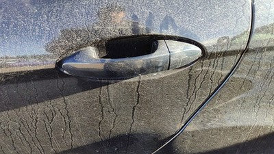 2011-2014 Ford Fiesta Driver Left Rear Outside Door Handle Oem Back Black Uh