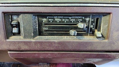 1986-1989 Olds Ciera Temperature Control Module In Dash Heater Ac Head Unit Oem